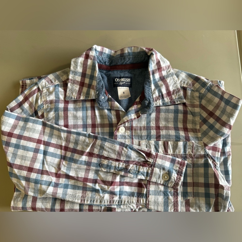 OshKosh B'gosh Multicolor Checkered Shirt